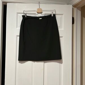 J Crew suiting skirt with removable belt